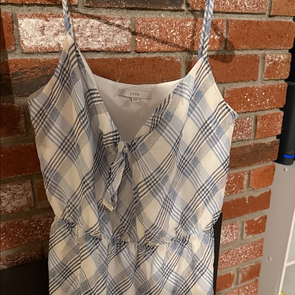 Joie Blue and White Checkered Dress - Picture 8 of 8